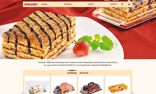 Marlenka termékek webáruháza