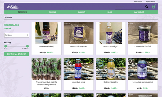 Énkeretem webáruháza