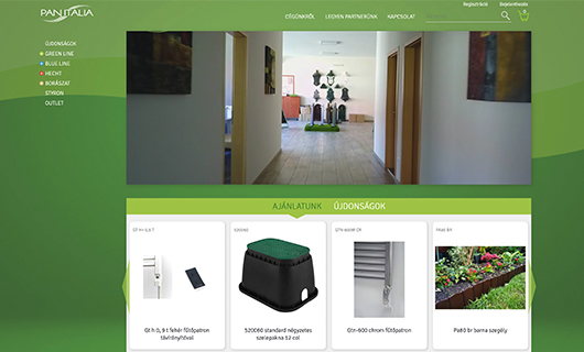 Panitalia webáruháza