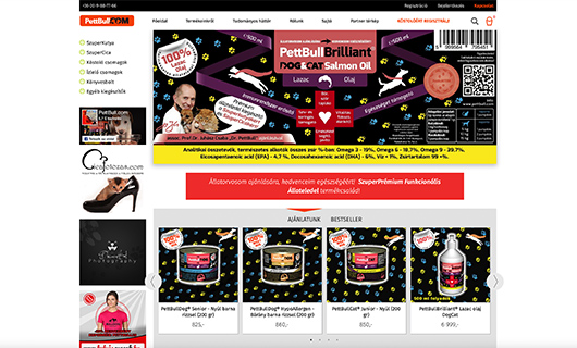 Pettbull Kft webáruháza
