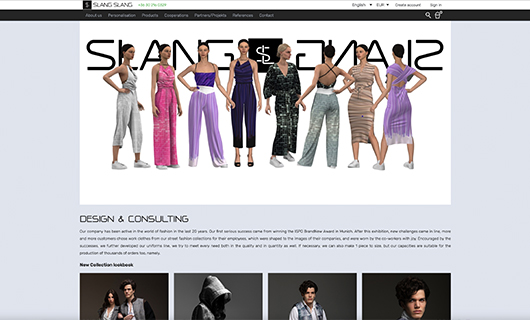 Slan Slang webáruháza