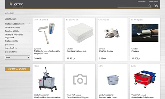 Suntec Solution Hungary webáruháza